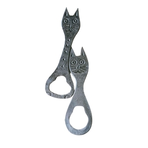 Abridor de Botellas Rústico de Hierro Fundido, Abridor de Cerveza de Metal Vintage Hecho a Mano, Abridores de Botellas Portátiles Forjados a Mano de Alta Resistencia - Product Image 6
