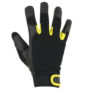 Heavy Duty Durable Cowhide Leather Work <b>Gloves</b> Driver <b>Gloves</b> for Truck Driving, Warehouse, Gardening, Farming - Product Image 5