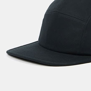 Wholesale Premium Cotton Twill 5 Panel Cap <b>Flat</b> Bill Skate <b>Hat</b> OEM OEM Custom Low Profile Skate Cap <b>Flat</b> Brim 5 Panel <b>Hat</b> - Product Image 6