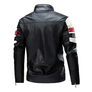 High Quality Custom <b>Men</b> <b>Leather</b> <b>Jacket</b> 2026 OEM Genuine <b>Leather</b> <b>Jacket</b> Manufacturer - Product Image 2