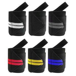 Al por mayor Muñequeras de gimnasio con soporte y protección para levantamiento de pesas, personalizables - Product Image 2