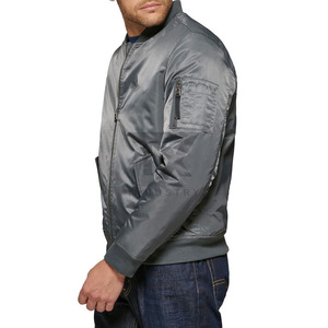 Professional <b>Men's</b> Bomber <b>Jacket</b> <b>for</b> Winter Latest Design Stand Collar Regular Fit Casual Style Front Logo Position Waterproof - Product Image 4
