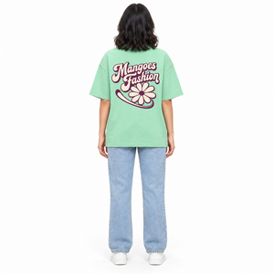 T-shirt uni à manches courtes 180g, coupe oversize, col ras du cou, 100% coton respirant de haute qualité, vente en gros - Product Image 4