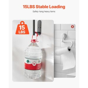 Portarotolo in Acciaio Inossidabile Autoadesivo di Alta Qualità, Pratico Organizzatore per Armadietti con Funzione di Foratura - Product Image 4