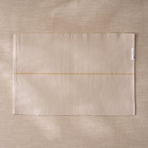 Ribbed Cotton Place Mat Premium Textured <b>Table</b> <b>Protector</b> for Dining - Product Image 2