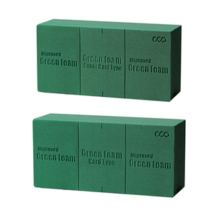 Espuma Floral Húmeda Verde a Precio de Mayoreo, Hidratación Rápida para Flores Frescas o Plantas Artificiales, Decoración de Bodas, Regalo - Product Image 1