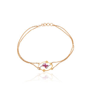 Brazalete de Diamantes Naturales de 0.06 Quilates, Certificado IGI, Color H-I, Corte Brillante Redondo, Claridad VS-SI, Joyería Fina Extraída de la Tierra - Product Image 2