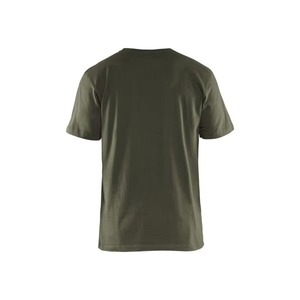 เสื้อยืดแขนสั้นผู้ชายผ้าฝ้ายสุดหรู เหมาะสำหรับชุดลำลอง แฟชั่นสตรีทแวร์ และการใช้งานในชีวิตประจำวัน สตรีทแวร์พรีเมียมสำหรับผู้ชาย - Product Image 2