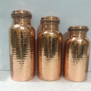 Customized Double Wall <b>Copper</b> Water <b>Bottle</b> Gift Set with Eco-Friendly Sublimated Portable Design and Premium Packaging - Product Image 4