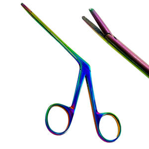 Pinces micro-alligator de haute précision en acier inoxydable, légères, avec logo personnalisé, réutilisables, instrument chirurgical ORL - Product Image 5