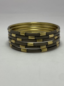 Resin Jewelry with Special Designs Latest Stylish Pieces for Women and Girls Colorful Resin brass Bangles and <b>Charm</b> <b>Bracelets</b> - Product Image 6