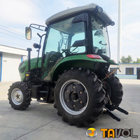 Tracteur agricole diesel 50 CV 4x4 en promotion – Moteur, boîte de vitesses, pompe et roulements de haute qualité – Machine multifonctionnelle