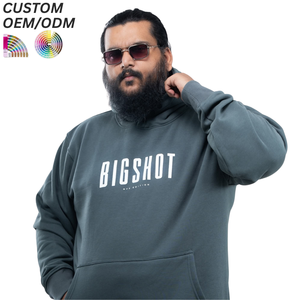 เสื้อฮู้ดผู้ชายไซส์ใหญ่ ระบายอากาศได้ดี เป็นมิตรกับสิ่งแวดล้อม ผ้าถัก แห้งเร็ว สวมใส่สบาย ผ้าฝ้าย รับทำโลโก้ตามสั่ง ขายส่งแบบ OEM ODM - Product Image 1