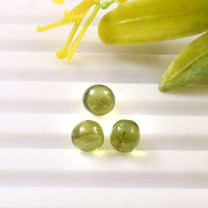 Lot en gros de 10 mm de billes rondes lisses en péridot naturel, sphères de cristal de guérison, pierres précieuses en vrac pour la fabrication de bijoux - Product Image 2