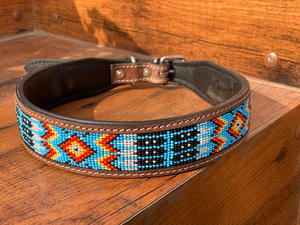 Collar de Cuero para Perro con Diseño de Calavera, Hecho a Mano, Collares para Mascotas al por Mayor - Product Image 4