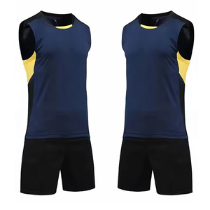 Comfortable Custom Logo And Simple Designed High Quality Sleeveless <b>Volleyball</b> Uniform For Men Printed Sport Wear - Product Image 5