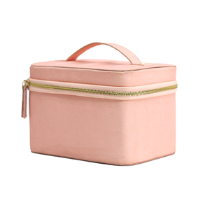 Bolsas de Cosméticos de Viaje Personalizadas con Cierre, de Gran Capacidad, Ecológicas, 100% Poliéster Reciclado, con Logotipo - Product Image 4