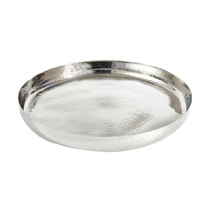 Plateau de service en métal pratique pour la cuisine, les tables à manger, les fêtes, le petit-déjeuner, le thé, le café, les collations, les desserts, les bonbons, les repas et les invités - Product Image 4