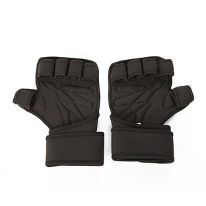Gants de musculation et de fitness pour hommes, protection de la paume, pour entraînement en salle de sport, vente en gros, logo personnalisé - Product Image 1
