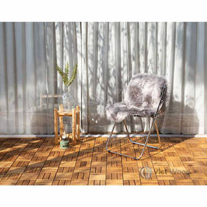 Tuiles de verrouillage de Decking en bois d'acacia solide pour le patio de balcon de jardin - Product Image 6