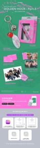 Ateez-[ชั่วโมงทอง: PART.5] (พวงกุญแจ ver.) อัลบั้มซีดีเคป๊อปขายดีที่สุดของเกาหลีสำหรับทุกวัย - Product Image 5