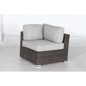 Ensemble de jardin en osier pour 4 personnes, entièrement assemblé, avec coussins confortables pour l'extérieur - Product Image 6