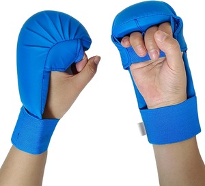 2X gants d'entraînement de karaté, équipement de protection pour arts martiaux, support de poignet professionnel pour entraînement, imperméables et confortables - Product Image 1