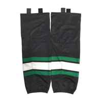 Chaussettes de hockey sur glace d'été haute performance 100 % polyester, imprimées, couleurs personnalisées, respirantes, séchage rapide, écologiques