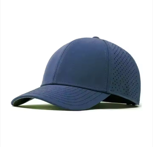Gorra de Béisbol con Visera Curva, Impermeable o Resistente al Agua, Gorro de Béisbol de 6 Paneles con Orificios Láser, Gorras Deportivas para Hombre, Gorra de Béisbol Personalizada - Product Image 4