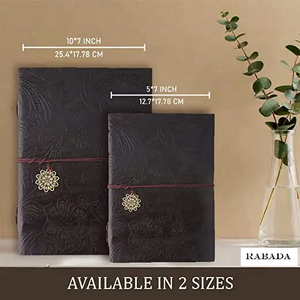 Cahiers flexibles en cuir PU avec beau motif antique en relief Classeur en cuir personnalisé au prix de gros - Product Image 5