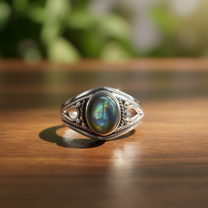 Labradorite Fine <b>Ring</b> 3.0 Grams - Product Image 3