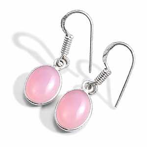 Fashion <b>Tungsten</b> Gemstone Hoop Earrings Pink with Colorful Stones Classic Party Jewelry Wholesale at Best Price - Product Image 1