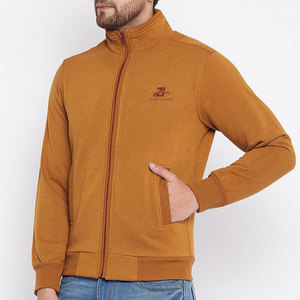 Solid Color Full Zipper Men Bomber <b>Jacket</b> Premium Quality <b>Light</b> Weight Winter <b>Jacket</b> For Men - Product Image 3