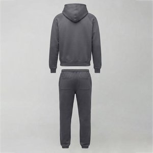 Nueva Llegada, Conjuntos Deportivos para Hombre con Logotipo Personalizado, de Alta Venta, para Invierno, Color Sólido, Transpirables, Sudadera con Capucha y Pantalones para Ropa Urbana - Product Image 2