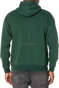 Sweats à capuche pour hommes et femmes, vente en gros, logo personnalisé, sweat à capuche noir pour hommes, mode, manches longues, sweat à capuche uni respirant pour hommes, OEM - Product Image 4