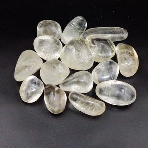 Chakralume Pierres Roulées en Quartz Clair Naturel 100% Naturelles pour Guérison Énergétique, Reiki, Méditation et Décoration – Vente en Gros Rajasthan - Product Image 2