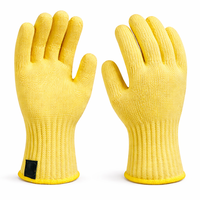 Poignets élastiques pour gants de sécurité de soudage, de fonderie et de l'automobile, résistants aux flammes, respirants, sans latex, de force moyenne à forte