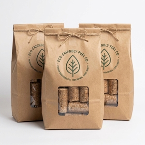 Premium <b>Compressed</b> Wood Briquettes High Density Biomass Fuel Industrial Heating BBQ Fireplace Eco Friendly Renewable Energy - Product Image 3