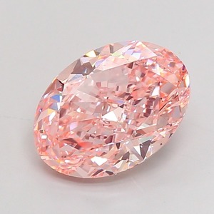 Diamant CVD rose intense fantaisie de 5,5 carats, de forme ovale modifiée, de luxe, cultivé en laboratoire, clarté VVS2, polissage excellent, diamant non monté - Product Image 6