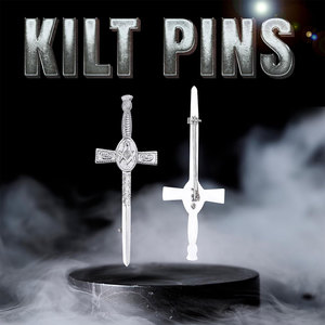 Pin de Kilt con Espino Masónico, Accesorio Tradicional Irlandés, Pin Decorativo de Alta Calidad, Prenda Escocesa para Clanes 2026 - Product Image 3