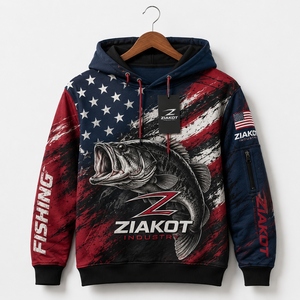Custom Fleece Hoodie Wholesale Heavyweight Pullover Sweatshirt Custom Logo Hoodies ZIAKOT INDUSTRY Pakistan Manufacturer - Product Image 5