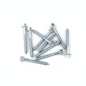 สกรูเกลียวไม้แบบหยาบ - หัวหกเหลี่ยมภายนอกความแข็งแรงสูง - Product Image 1