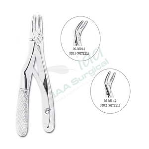 Pinzas Witzel para Fragmentos de Raíz para Extracción Dental – Acero Inoxidable de Grado Quirúrgico - Product Image 2