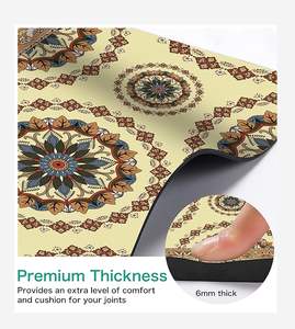 เสื่อโยคะ TPE กันลื่น พร้อมบริการตัดตามขนาด สำหรับผู้ชาย ผู้หญิง ฟิตเนส พิลาทิส ออกกำลังกายบนพื้น - Product Image 2