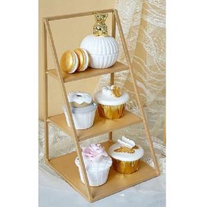 Soporte para pasteles de metal de la mejor calidad con un acabado elegante, diseñado para pastelerías profesionales, cafeterías, hoteles y decoración de eventos. - Product Image 2