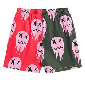 Streetwear 100% coton avec logo personnalisé OEM Short de survêtement Jogger Short imprimé bouffant en éponge française graphique pour hommes - Product Image 5