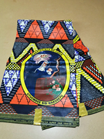 Tissu africain en coton imprimé wax personnalisé, textile Ankara Kitenge, fabricant OEM ODM, Nigéria, Ghana, Kenya, vêtements pour événements et mariages