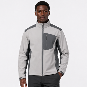 High Quality Men's Hooded Softshell Jacket <b>Waterproof</b> Windproof <b>Long</b> Thin Winter <b>Coat</b> OEM Custom Designs Nylon Fabric OEM - Product Image 1