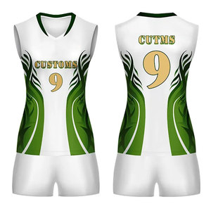 Tenue de volley-ball pour tournoi, maillot et short respirants à séchage rapide pour les joueurs scolaires et de club - Product Image 3