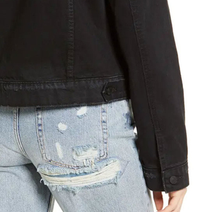 <b>Custom</b> Logo Wholesale Rate Price High Quality Printed Jeans <b>Jacket</b> Plus Size Breathable Winter <b>Jacket</b> For Women - Product Image 6